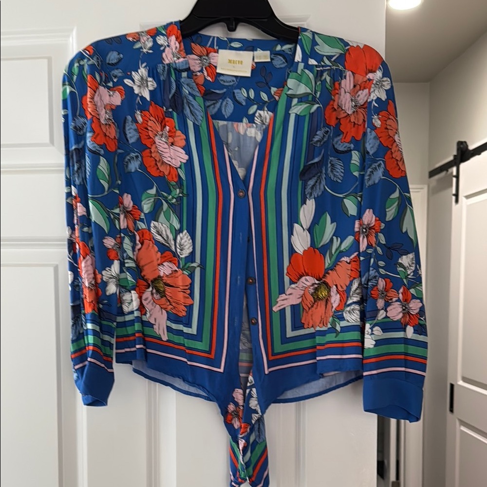 Multicolor Floral Women's Top